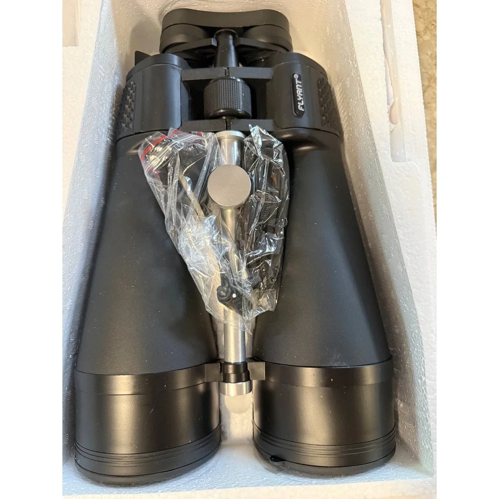 Flyant High Power Binoculars Black Long Range Bird Watching Hunting Marine 13